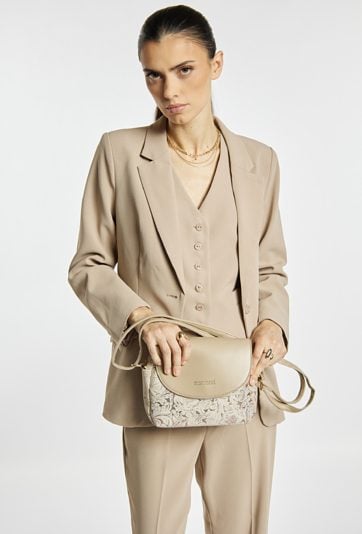 Torba damska z kwiatowym motywem