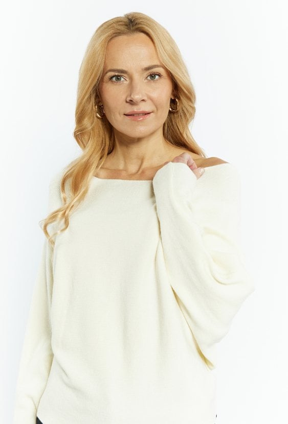 Wiskozowy sweter damski