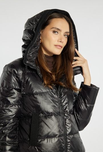 Kurtka damska z kapturem