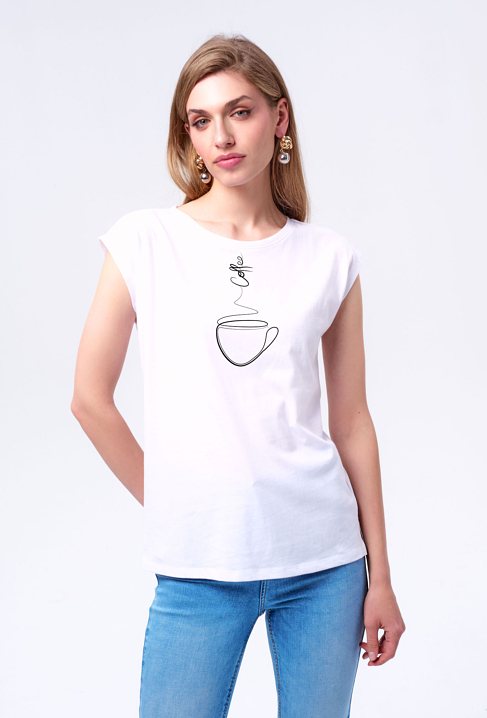 T-shirt z grafiką