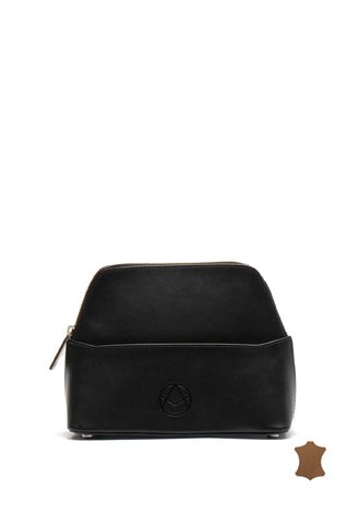 Kosmetyczka ze skóry naturalnej