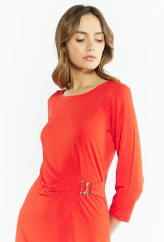 Sukienka damska ze zdobieniem