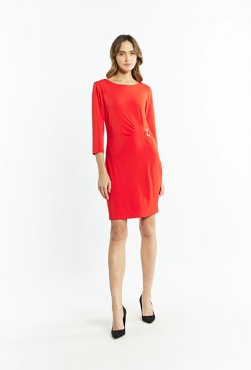 Sukienka damska ze zdobieniem