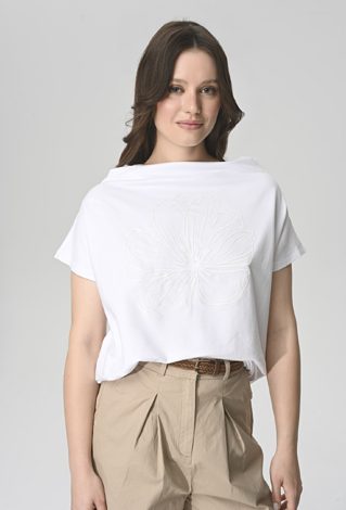 Bluza z dekoltem w łódkę