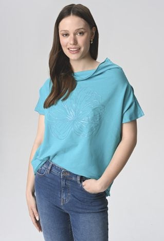 Bluza z dekoltem w łódkę