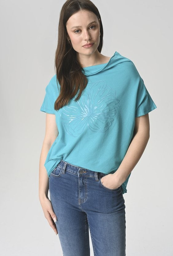 Bluza z dekoltem w łódkę