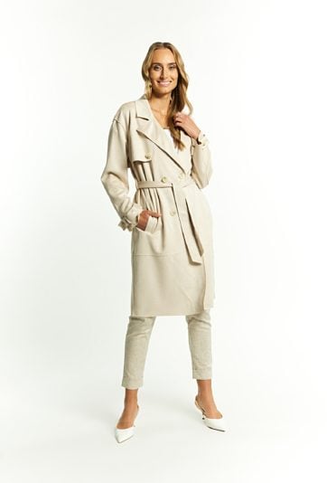 Dwurzędowy płaszcz