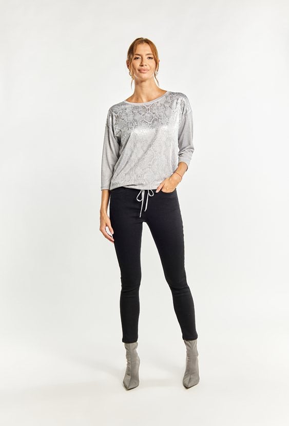 Bluzka ze zwierzęcym motywem