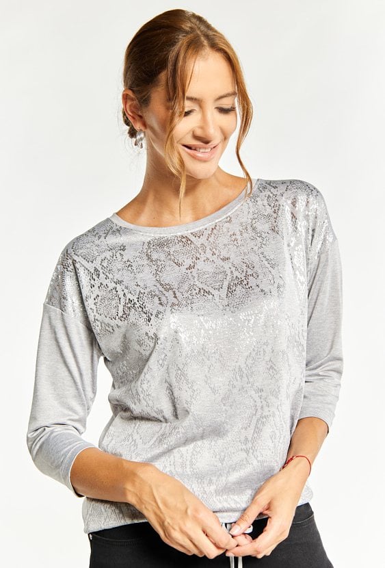 Bluzka ze zwierzęcym motywem