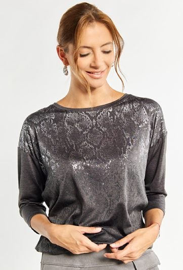 Bluzka ze zwierzęcym motywem