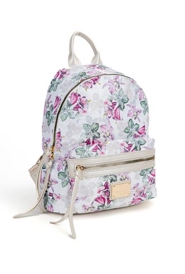 Plecak z kolorowym kwiatowym wzorem