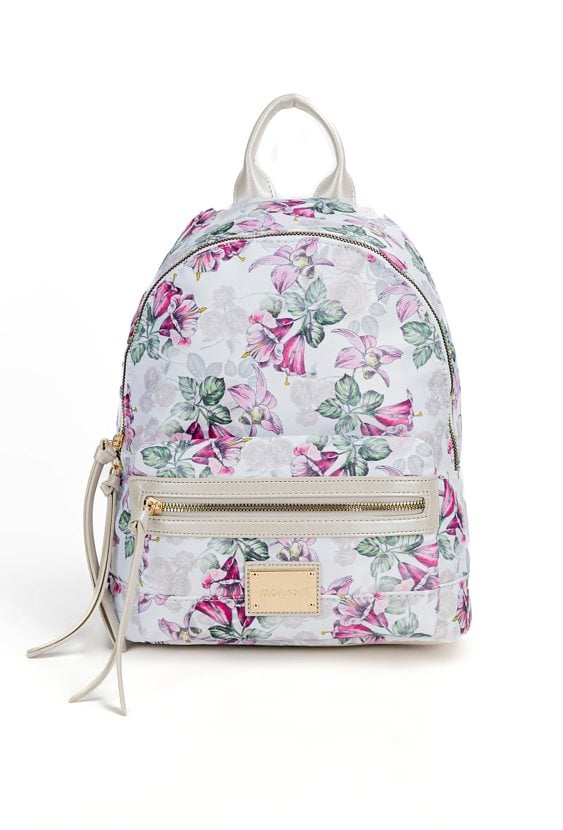Plecak z kolorowym kwiatowym wzorem