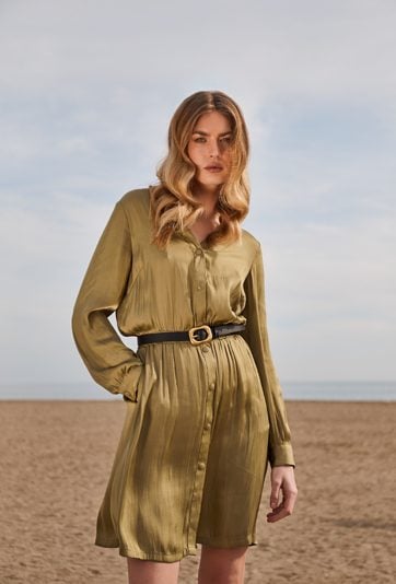 Sukienka damska ze ściągaczem