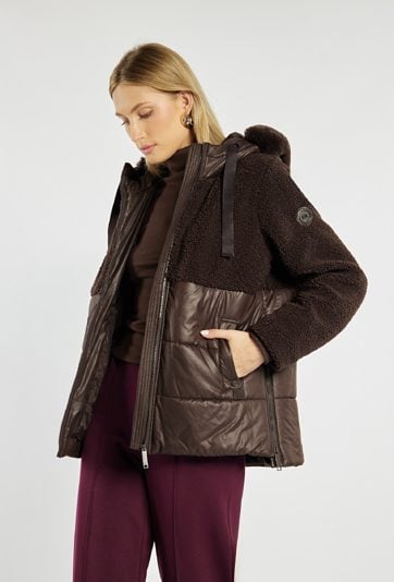 Kurtka damska z kapturem