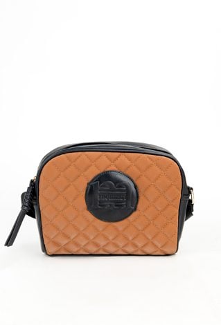 Pikowana torebka na pasku