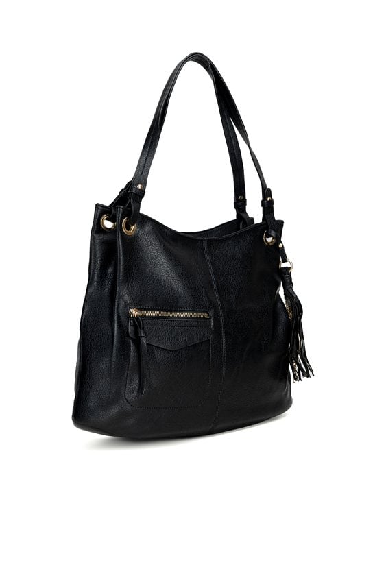 Torba z efektowną przywieszką