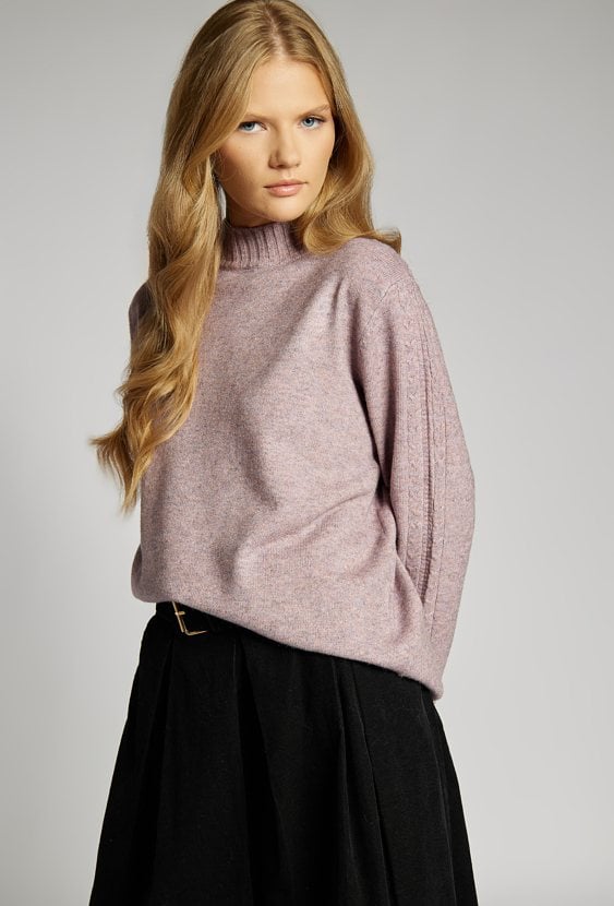 Sweter damski z wiskozą