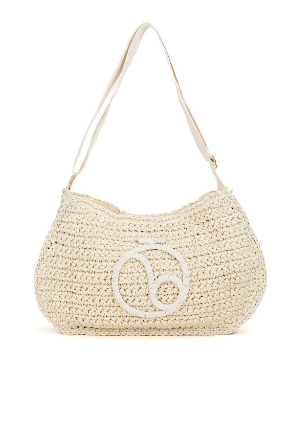 Pleciona listonoszka NOBO z haftem