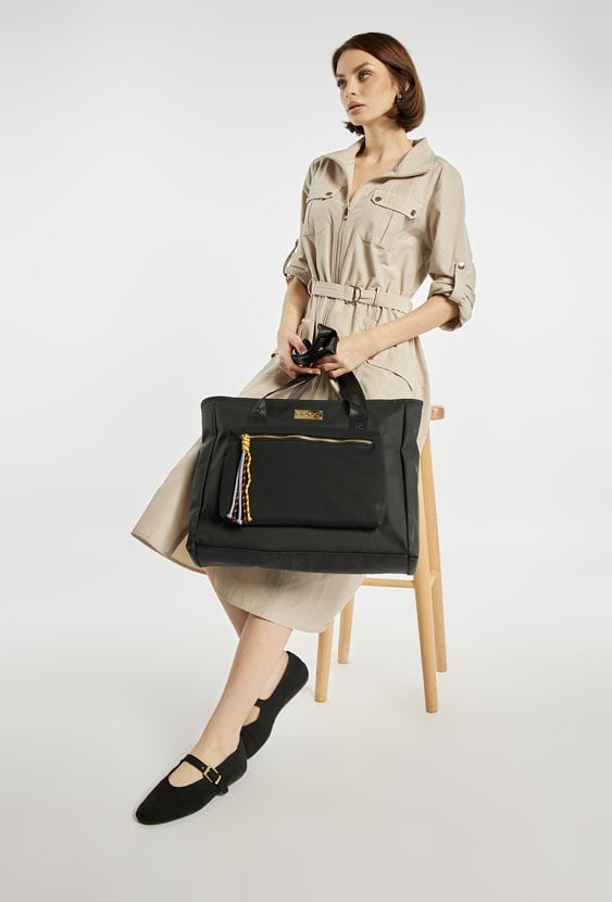 Duża torba z frędzlami