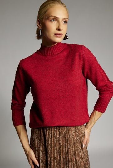 Sweter damski z wiskozą