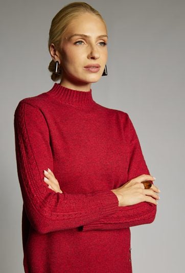 Sweter damski z wiskozą