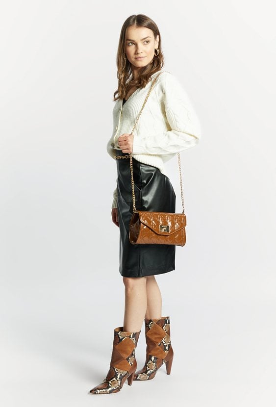 Pikowana kopertówka