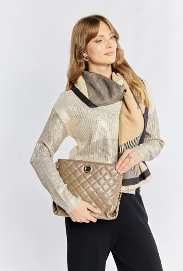 Torba damska z pikowaniem