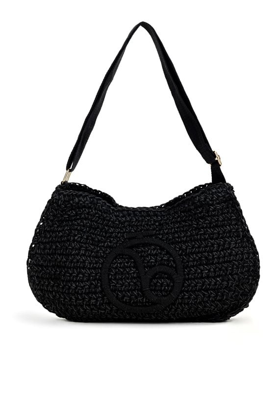 Pleciona listonoszka NOBO z haftem