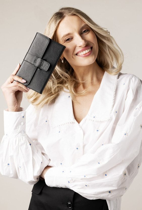 Portfel ze skóry naturalnej