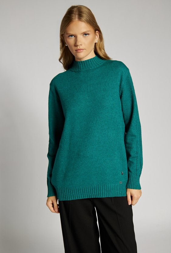 Sweter damski z wiskozą