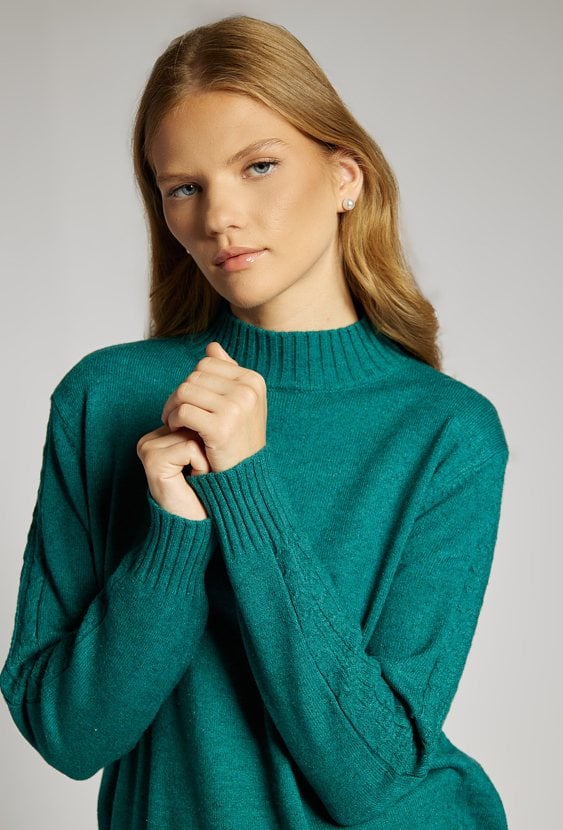 Sweter damski z wiskozą
