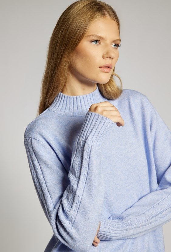 Sweter damski z wiskozą