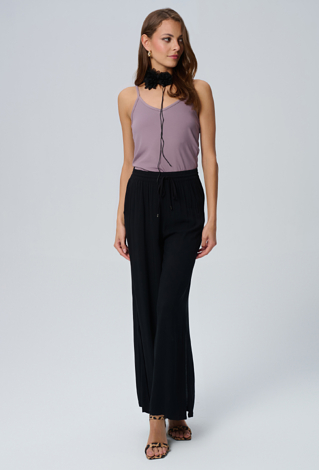Fioletowy top
