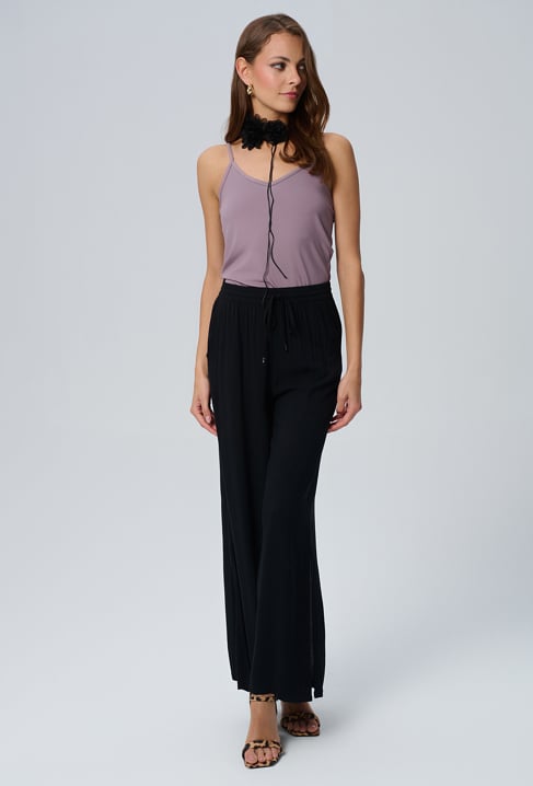 Fioletowy top