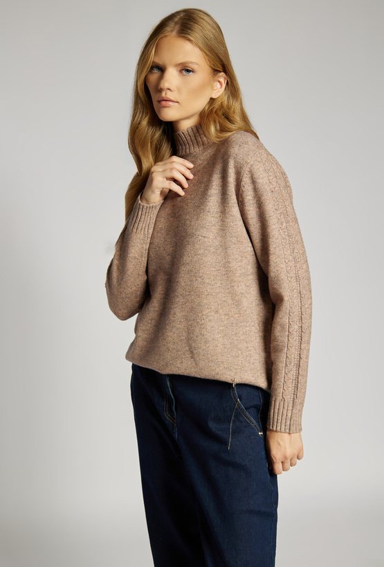 Sweter damski z wiskozą