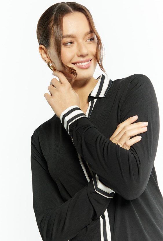 Koszula damska z lamówkami