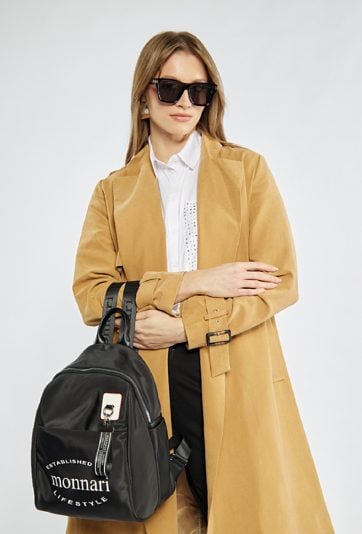 Tekstylny plecak damski