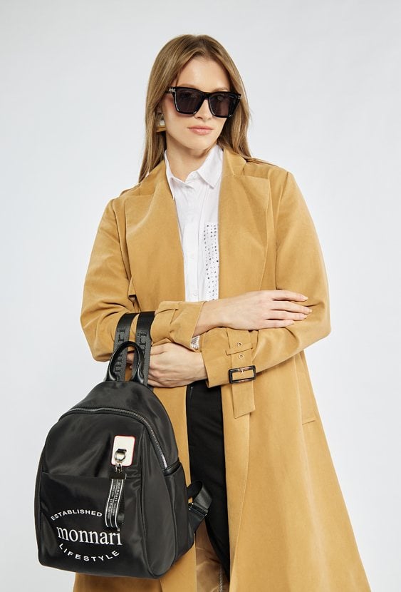 Tekstylny plecak damski