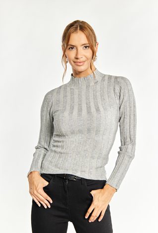 Sweter damski o dopasowanym fasonie