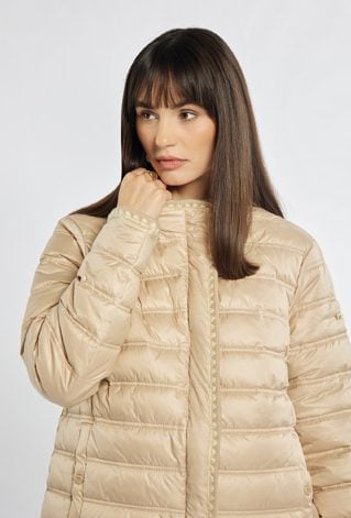 Elegancka pikowana kurtka