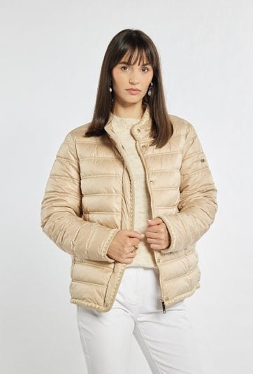 Elegancka pikowana kurtka