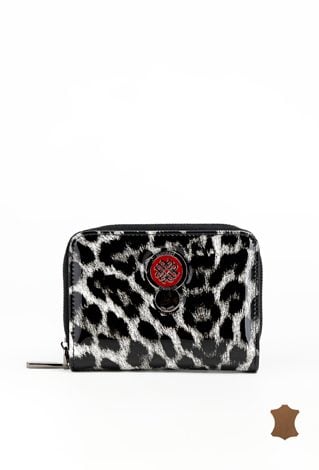 Mały portfel z wzorem