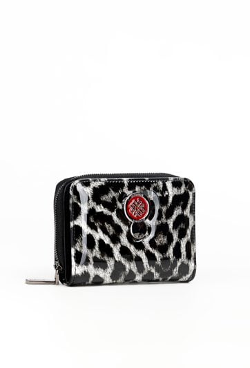 Mały portfel z wzorem