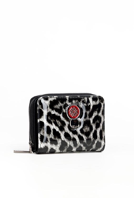 Mały portfel z wzorem