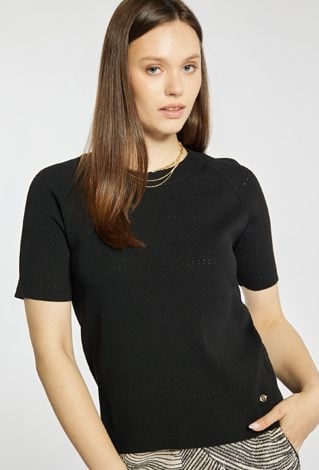 Sweter damski z krótkim rękawem