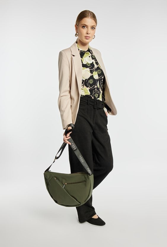 Torba z wzorzystym paskiem