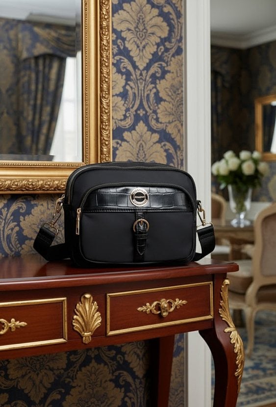 Mała torebka na pasku