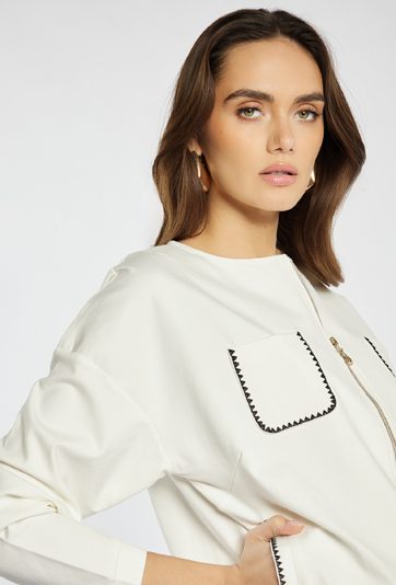 Rozpinana bluza damska