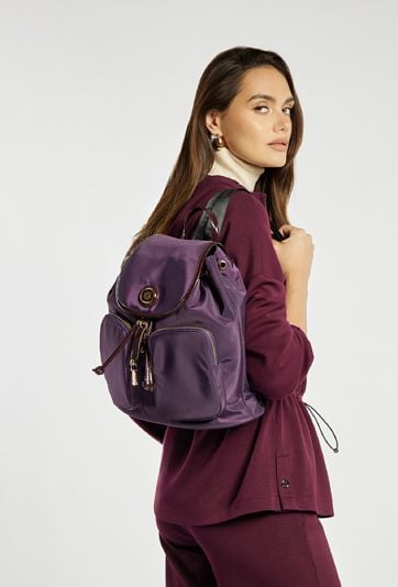 Duży plecak z kieszonkami