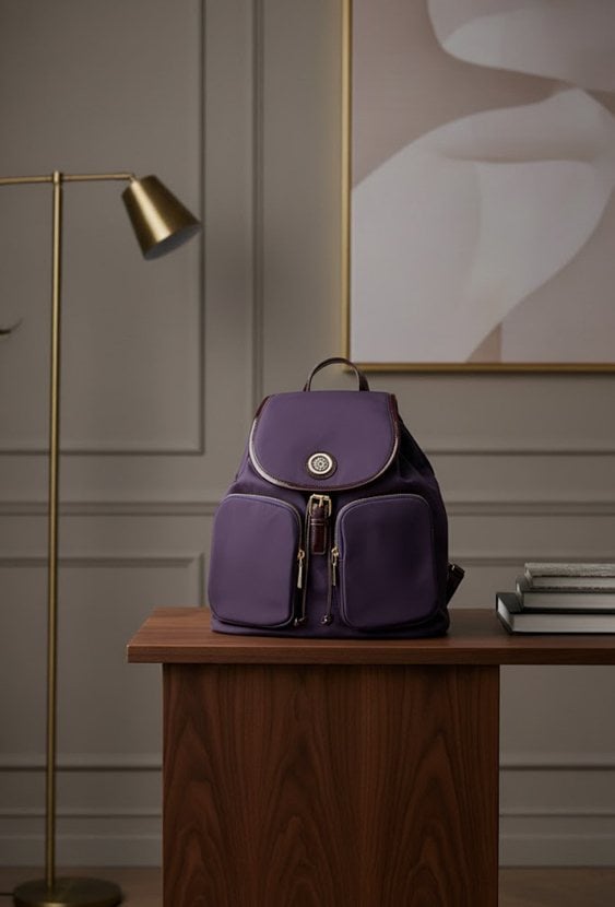 Duży plecak z kieszonkami